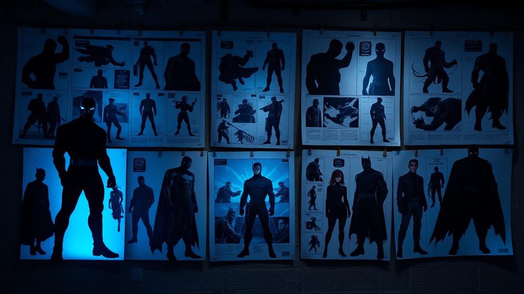 Chapter 2: Heroes & Villains — The Character Lab workspace artwork