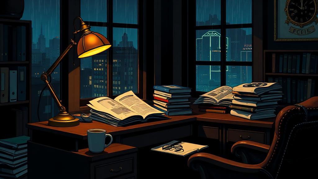 Chapter 5: The Corner Office workspace artwork